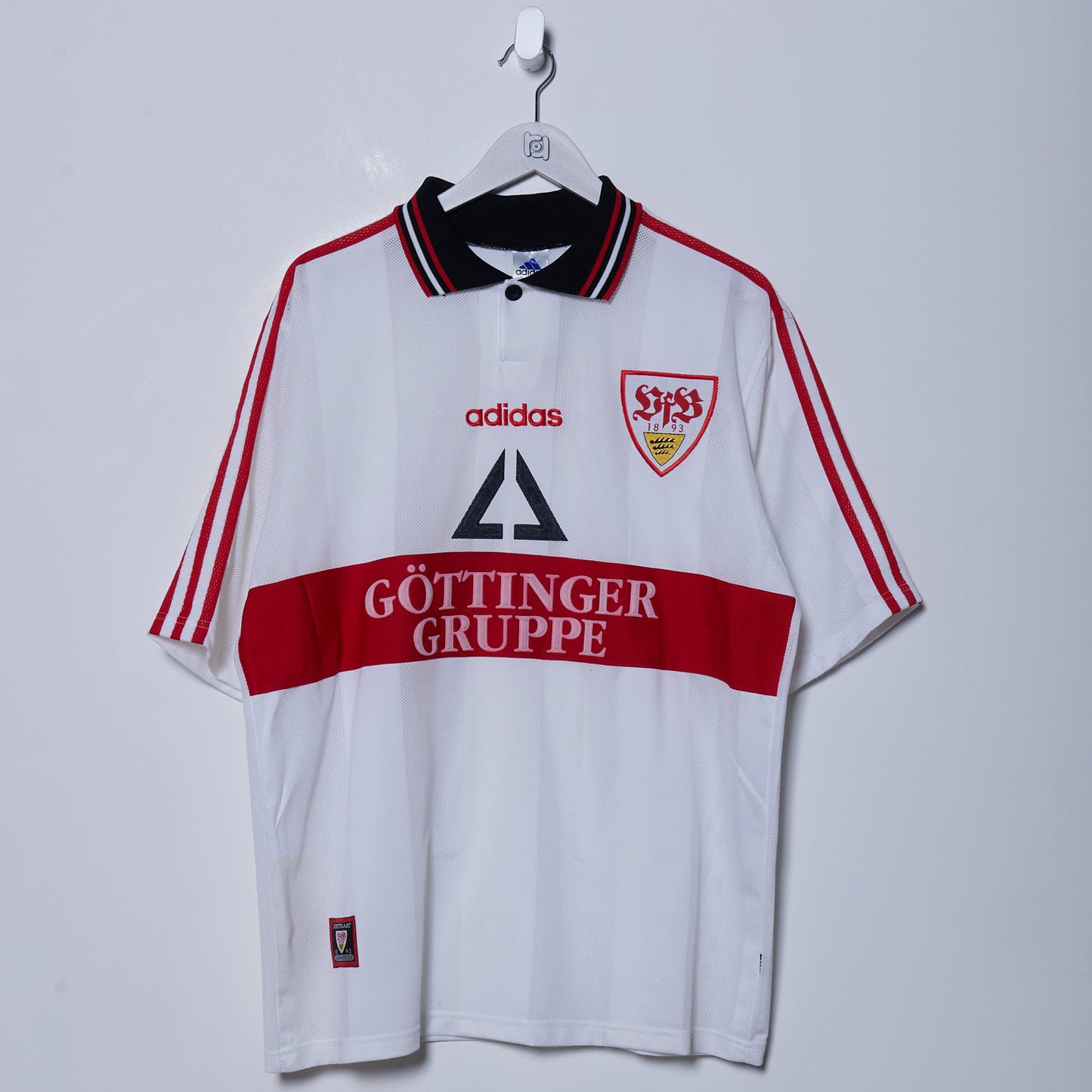 Vintage Stuttgart 1998 Adidas Home Shirt Large