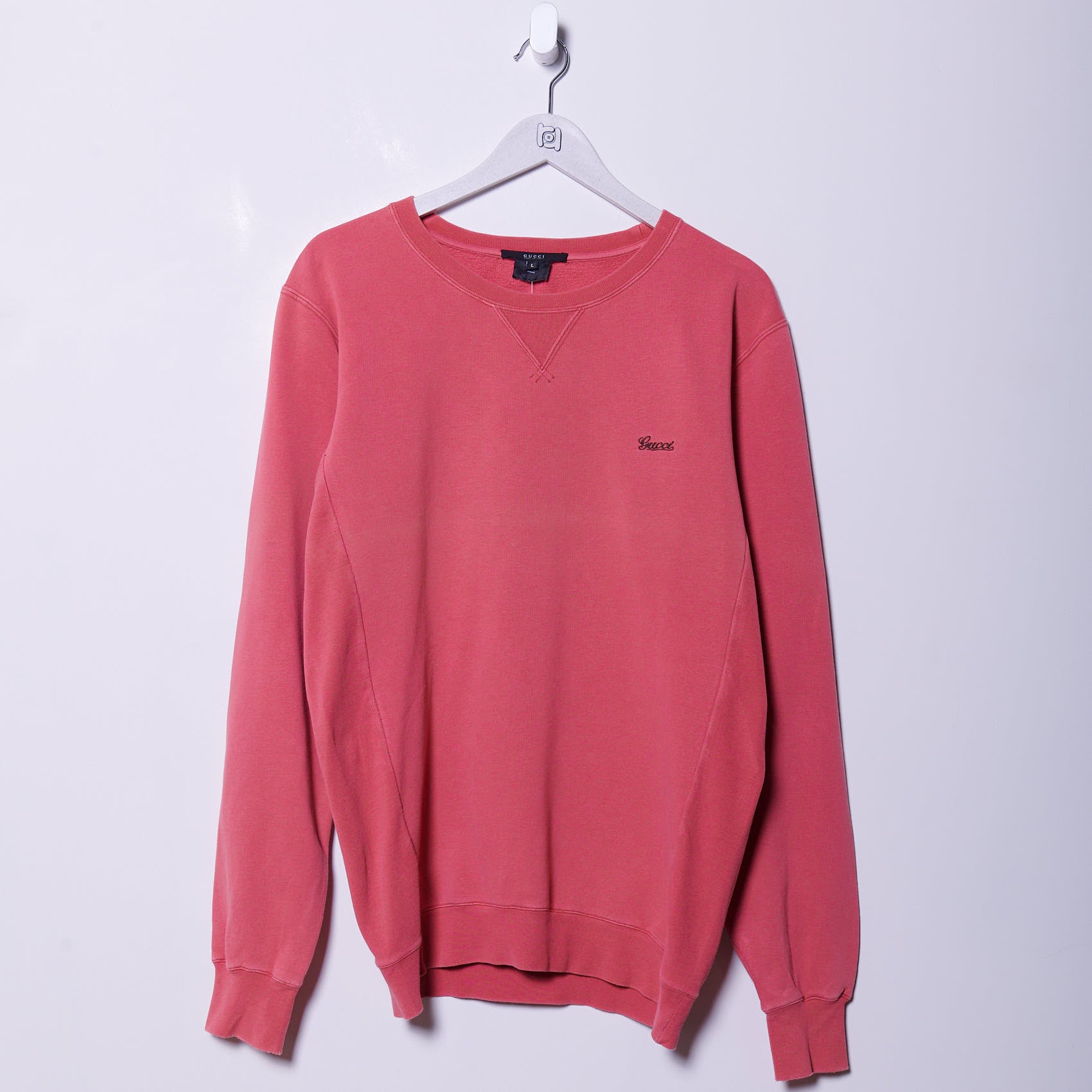 Pink Vintage Gucci Pullover VINTAGE ORIGINAL GUCCI DRAGON HOODIE