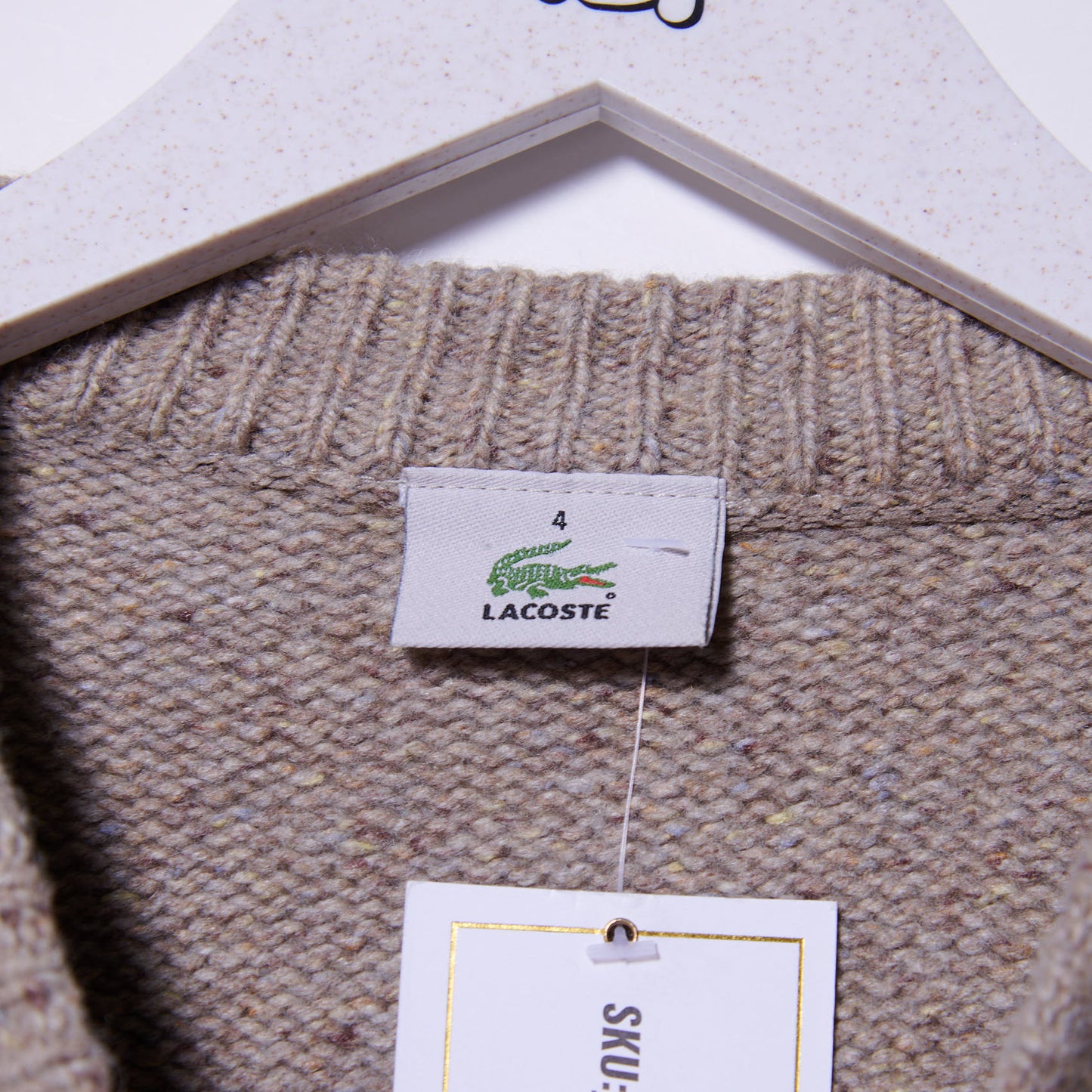 Vintage Lacoste Knit Large