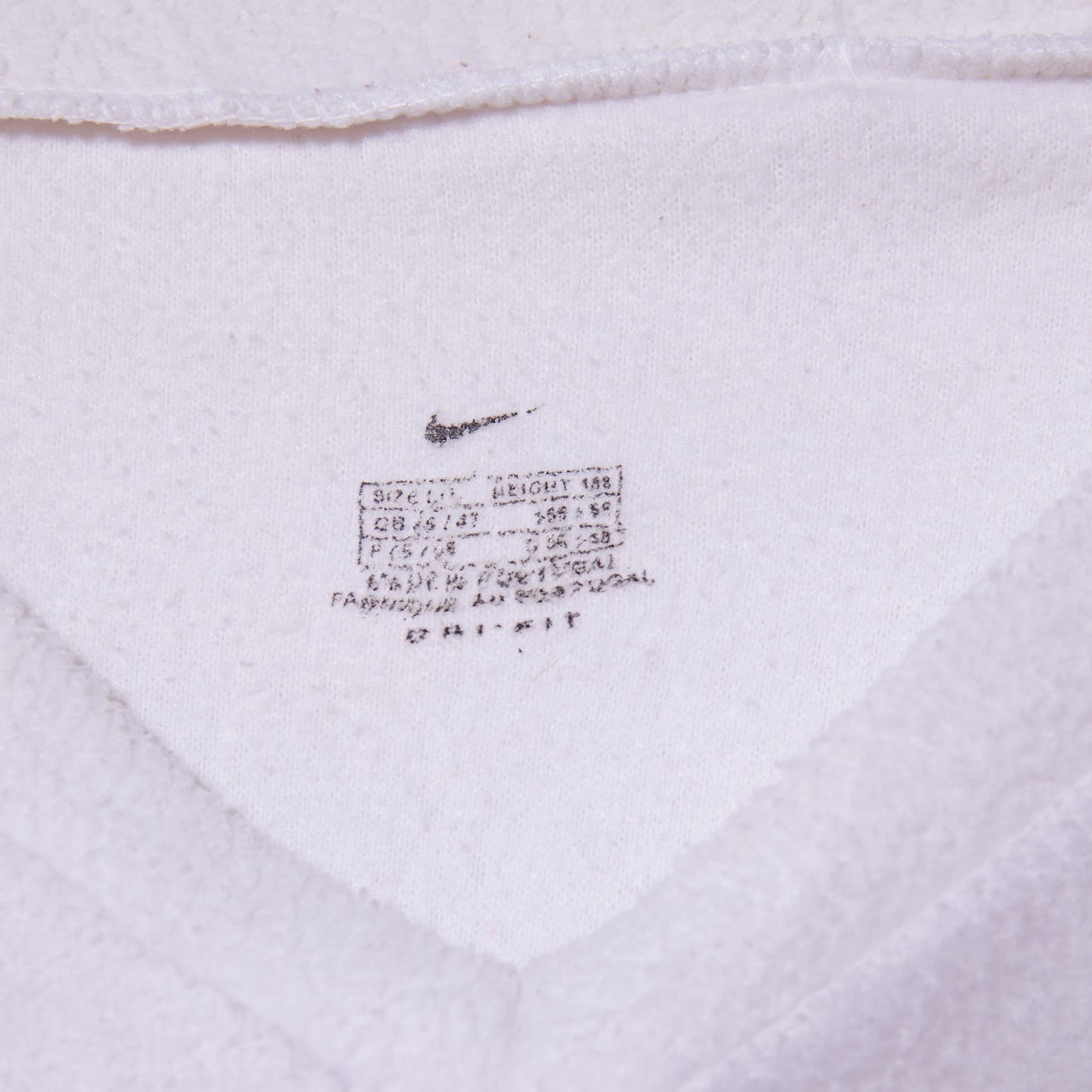 Vintage Glasgow Rangers 2000/01 Nike NTL Fleece Large