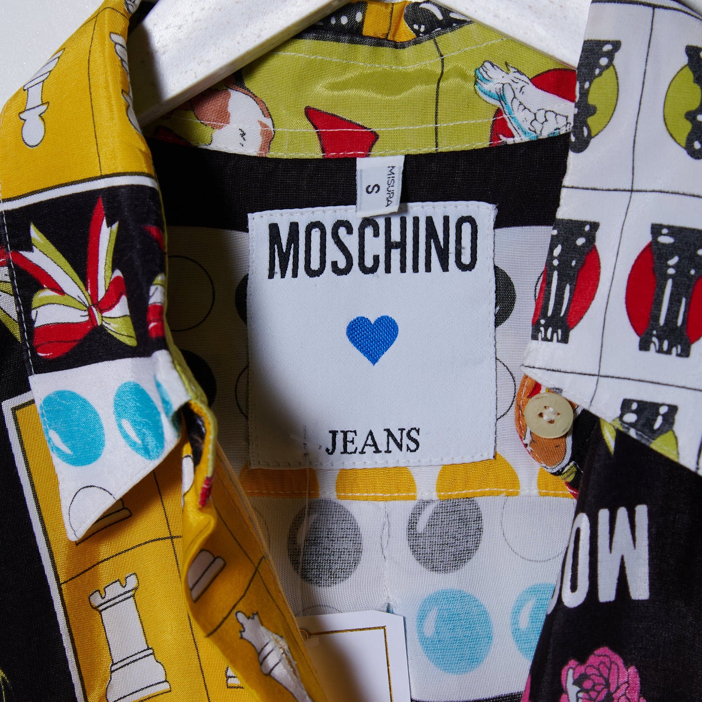Vintage Moschino Casino Shirt Medium