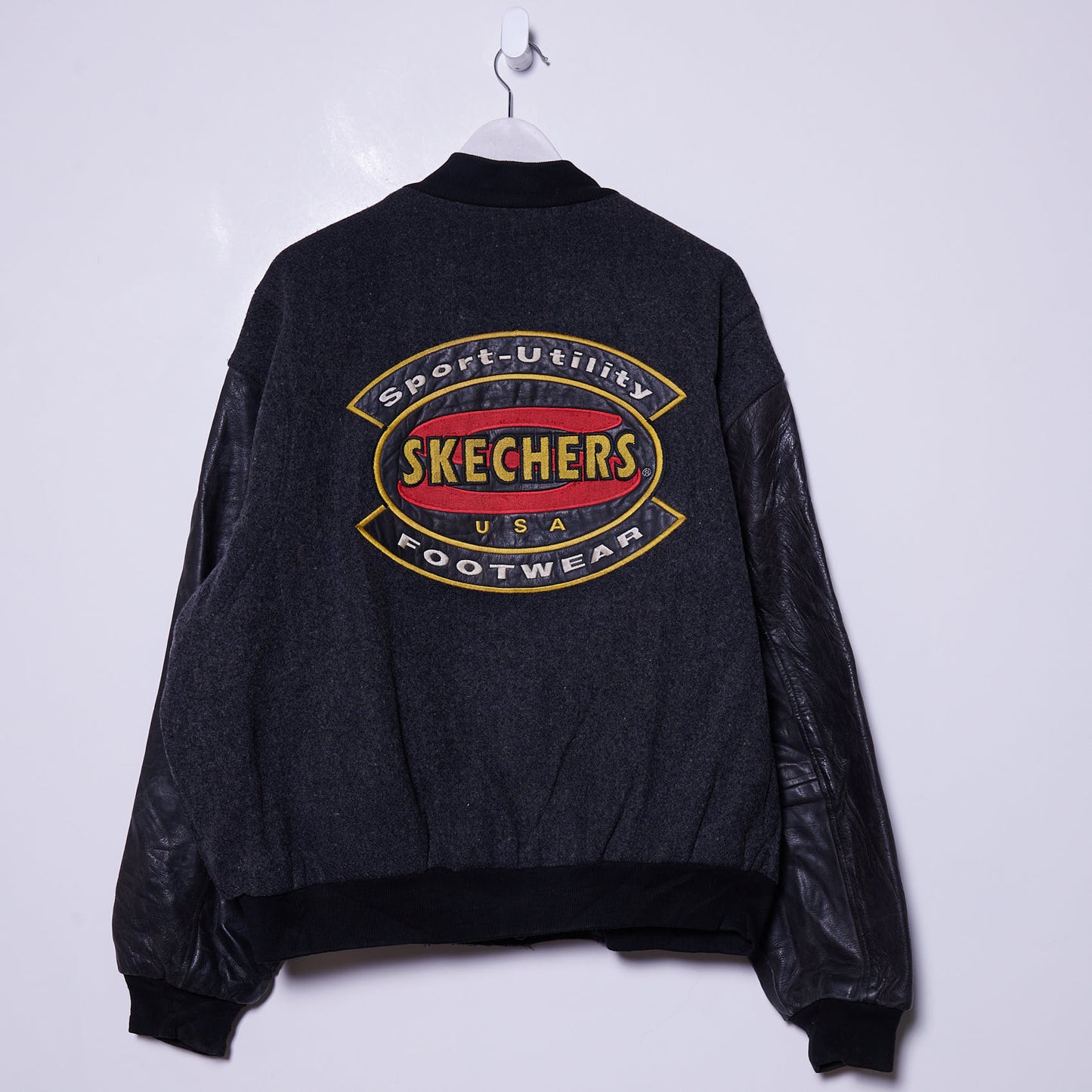 Vintage Skechers 90s Varsity Jacket Large