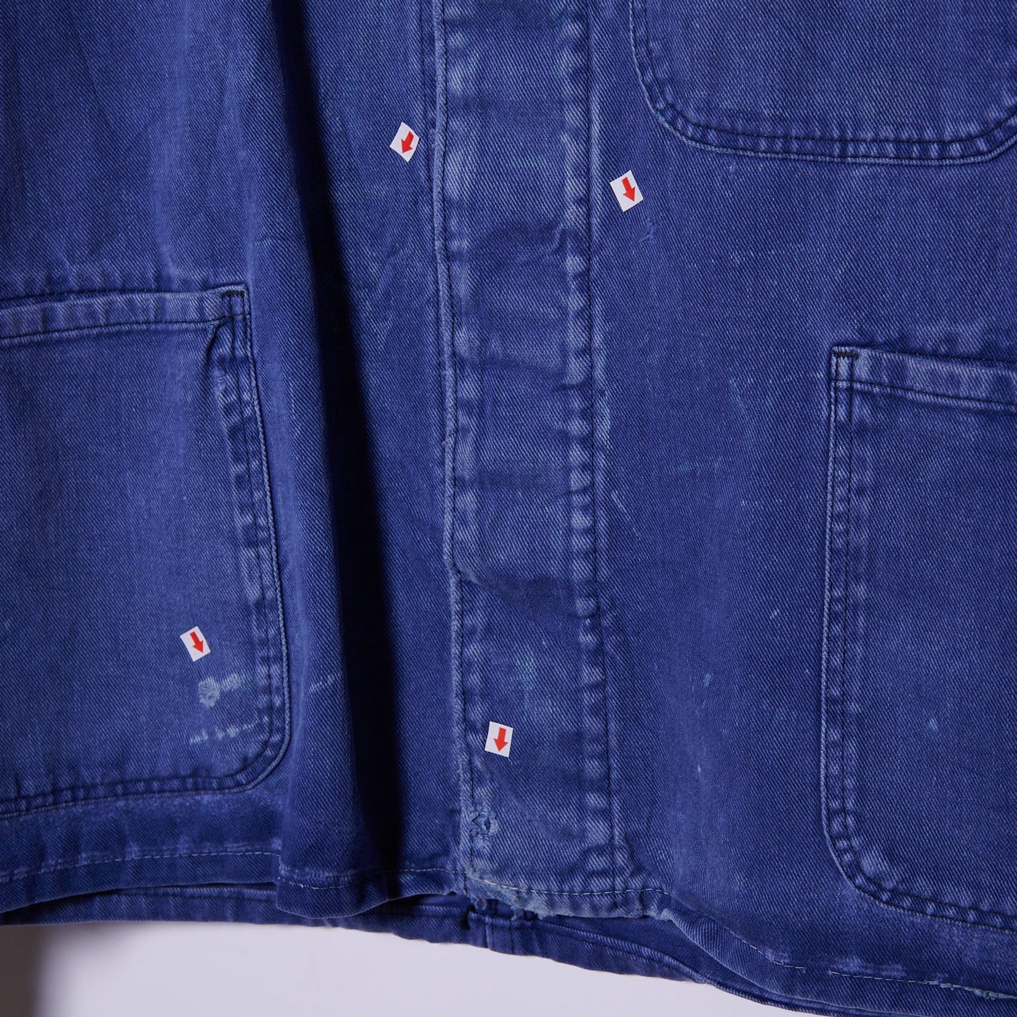 Vintage French 90s Chore Workwear Carpemnter Jacket Medium
