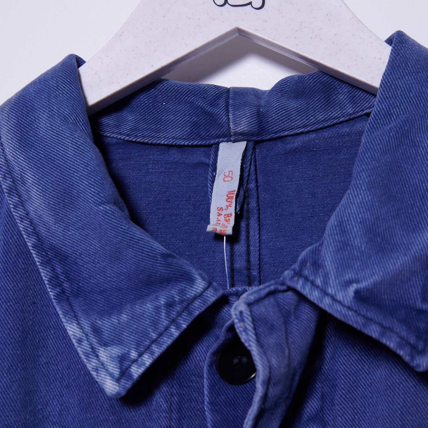 Vintage French 90s Chore Workwear Carpemnter Jacket Medium
