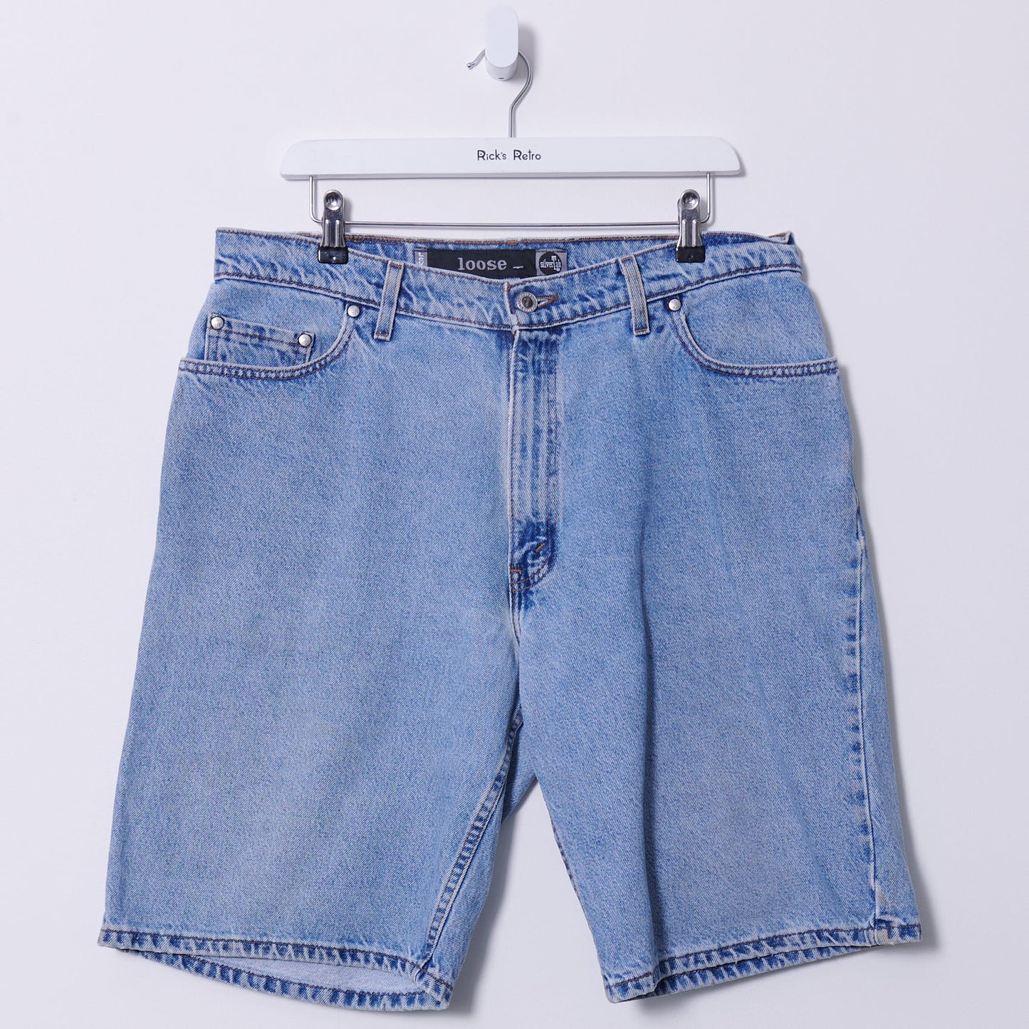 Vintage Levis Silvertab Baggy Denim Jorts 36W