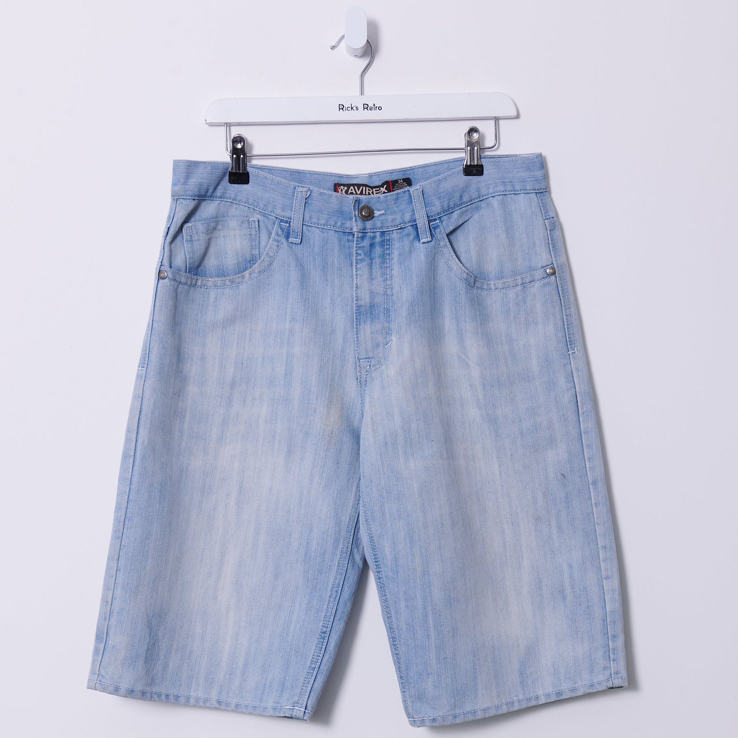 Vintage Avirex Denim Jorts 34W