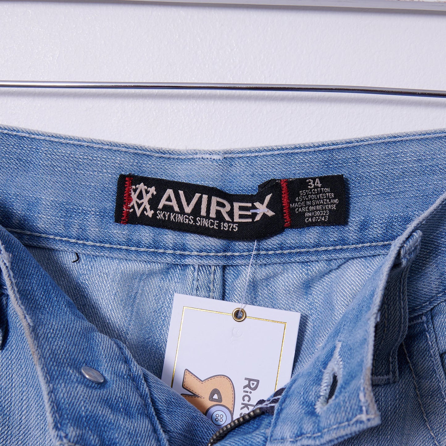 Vintage Avirex Denim Jorts 34W