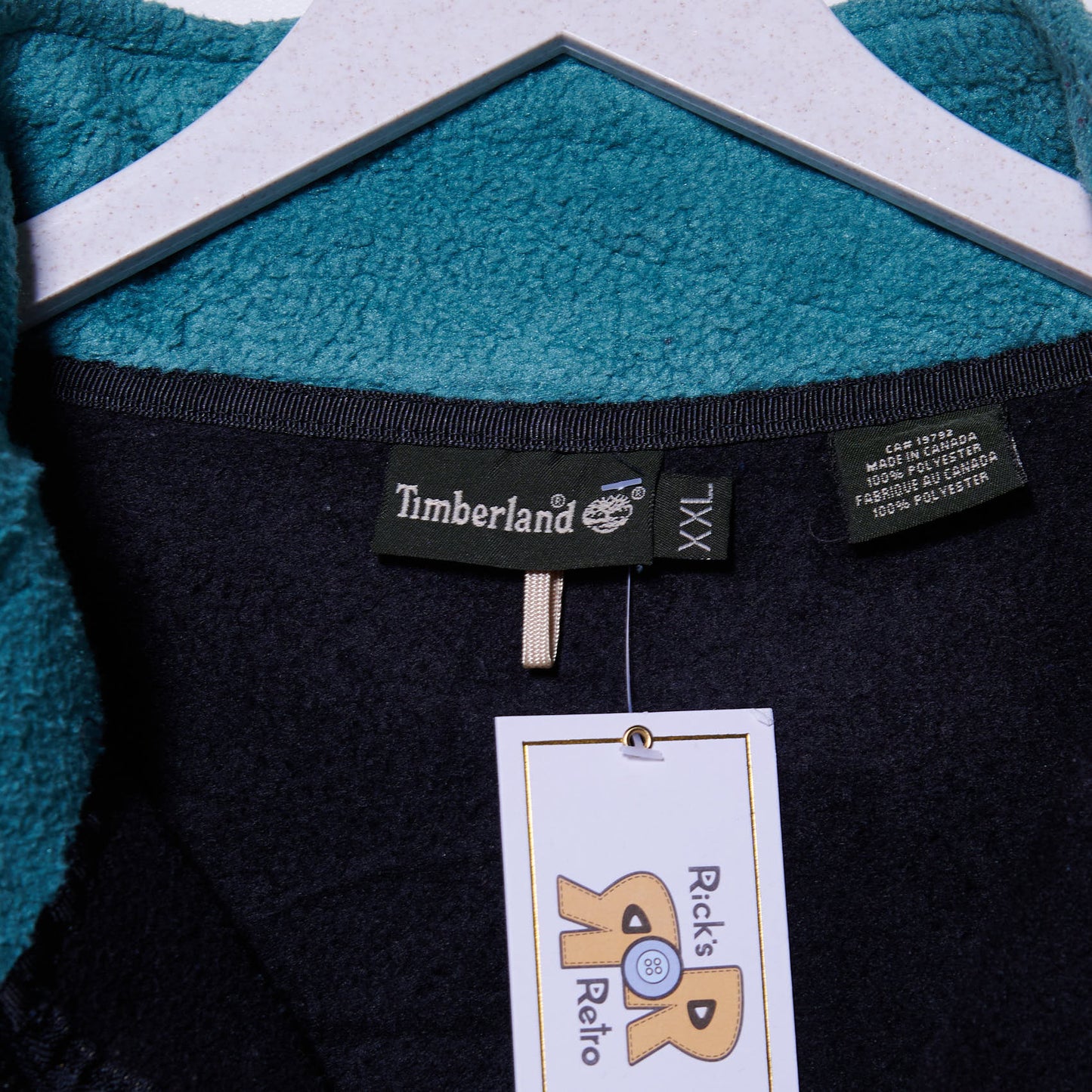 Vintage Timberland Quarter Zip Fleece XXL