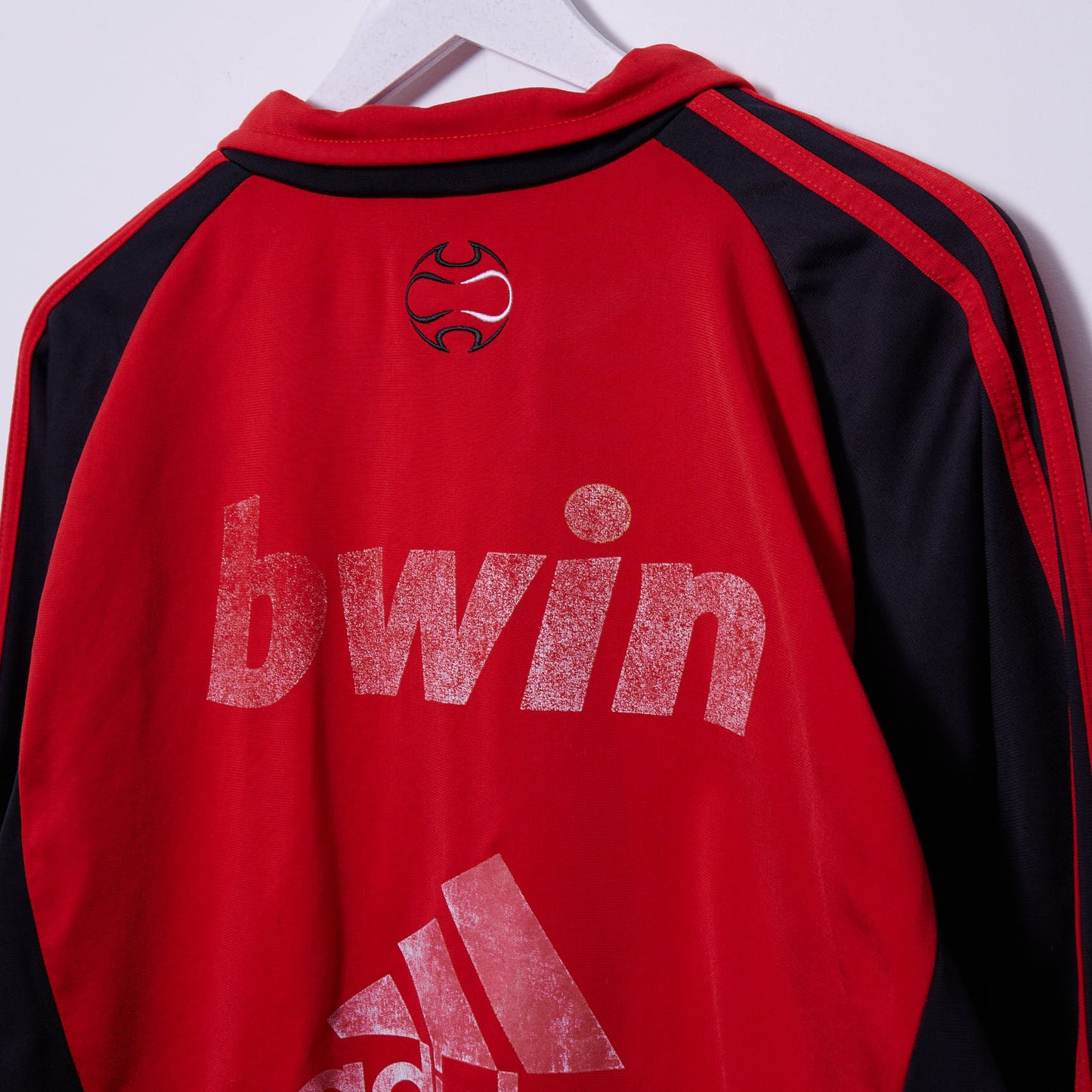 Vintage AC Milan 2000s Adidas Track Jacket Large