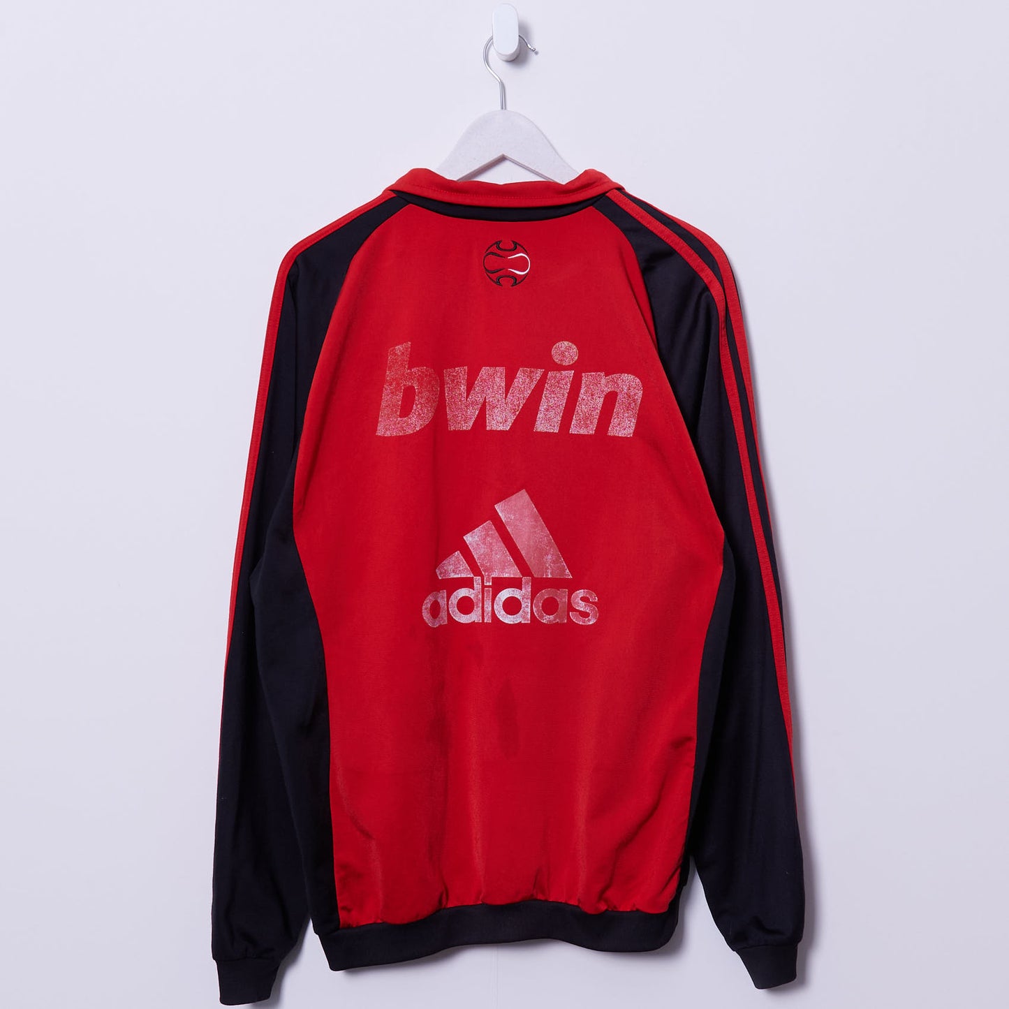 Vintage AC Milan 2000s Adidas Track Jacket Large