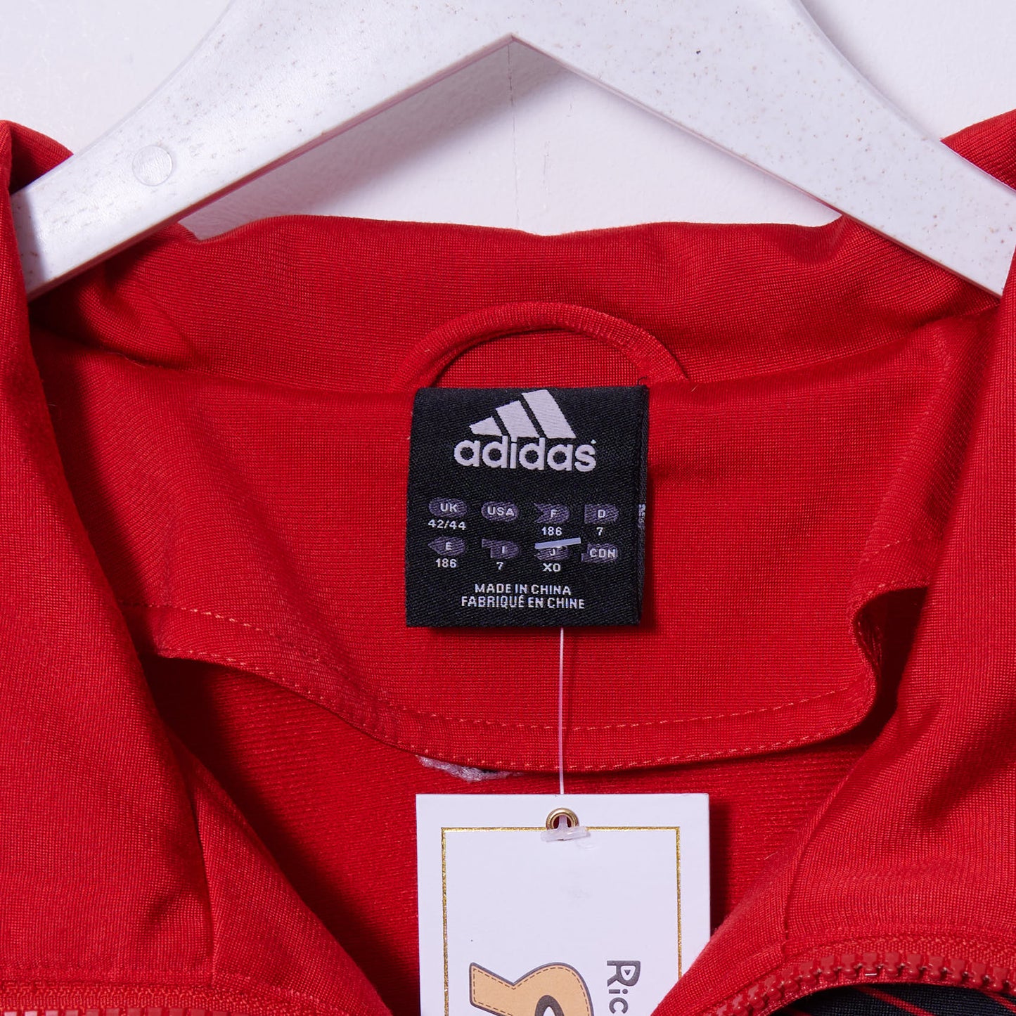 Vintage AC Milan 2000s Adidas Track Jacket Large