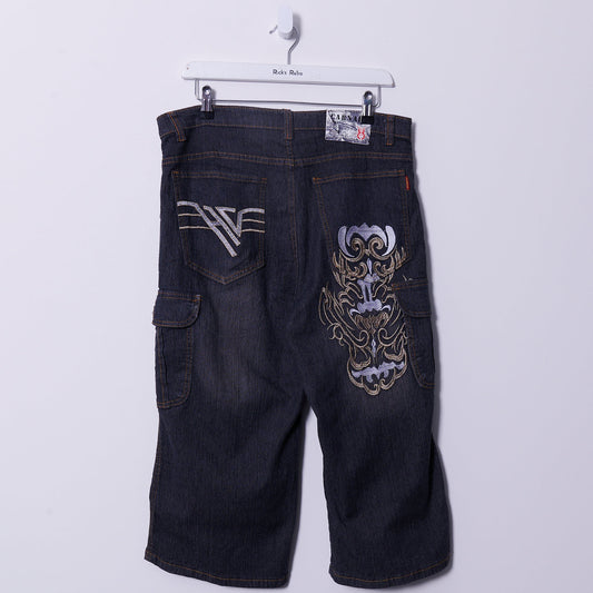 Vintage Carnaval Denim Jorts 31W