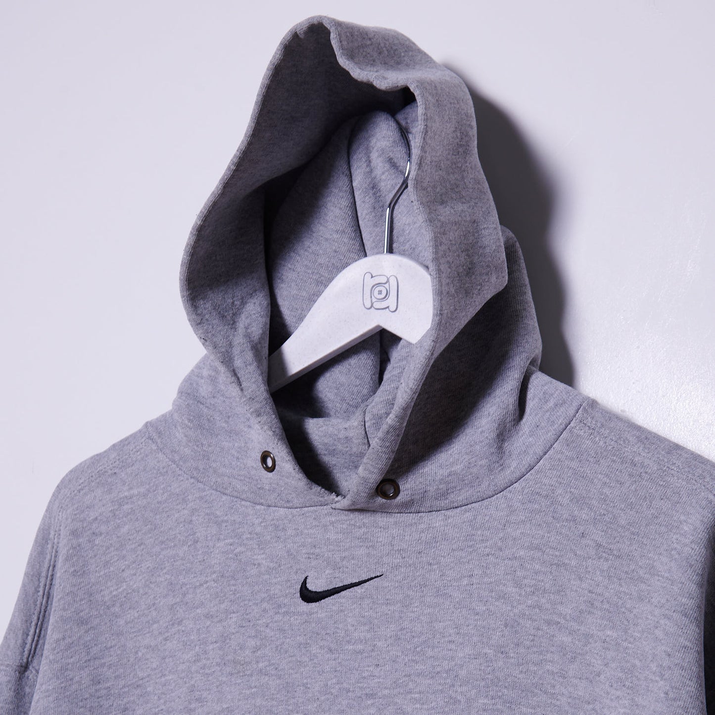 Vintage Nike Centre Swoosh 90s Made In USA Hoodie Medium