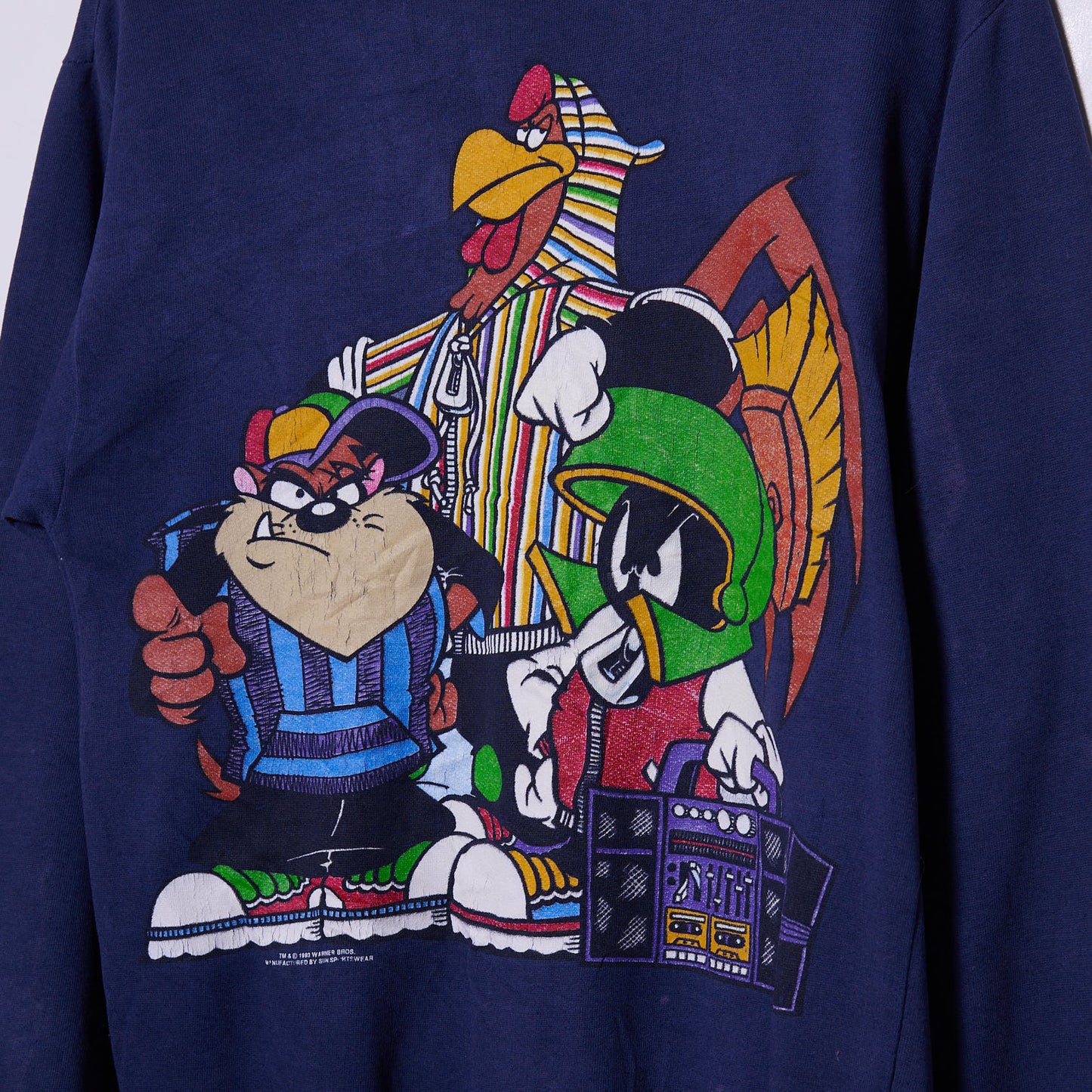 Vintage Looney Tunes 90s Sweatshirt Small