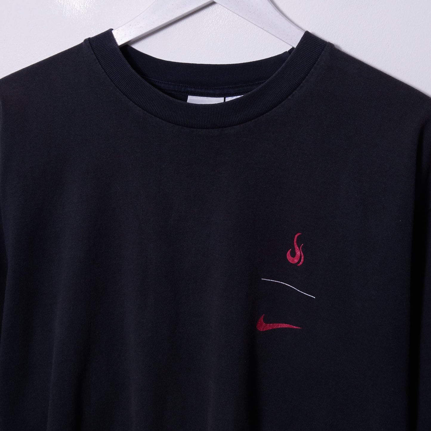 Vintage Nike Tennis 90s Game Set Match Burn T-Shirt Medium XL