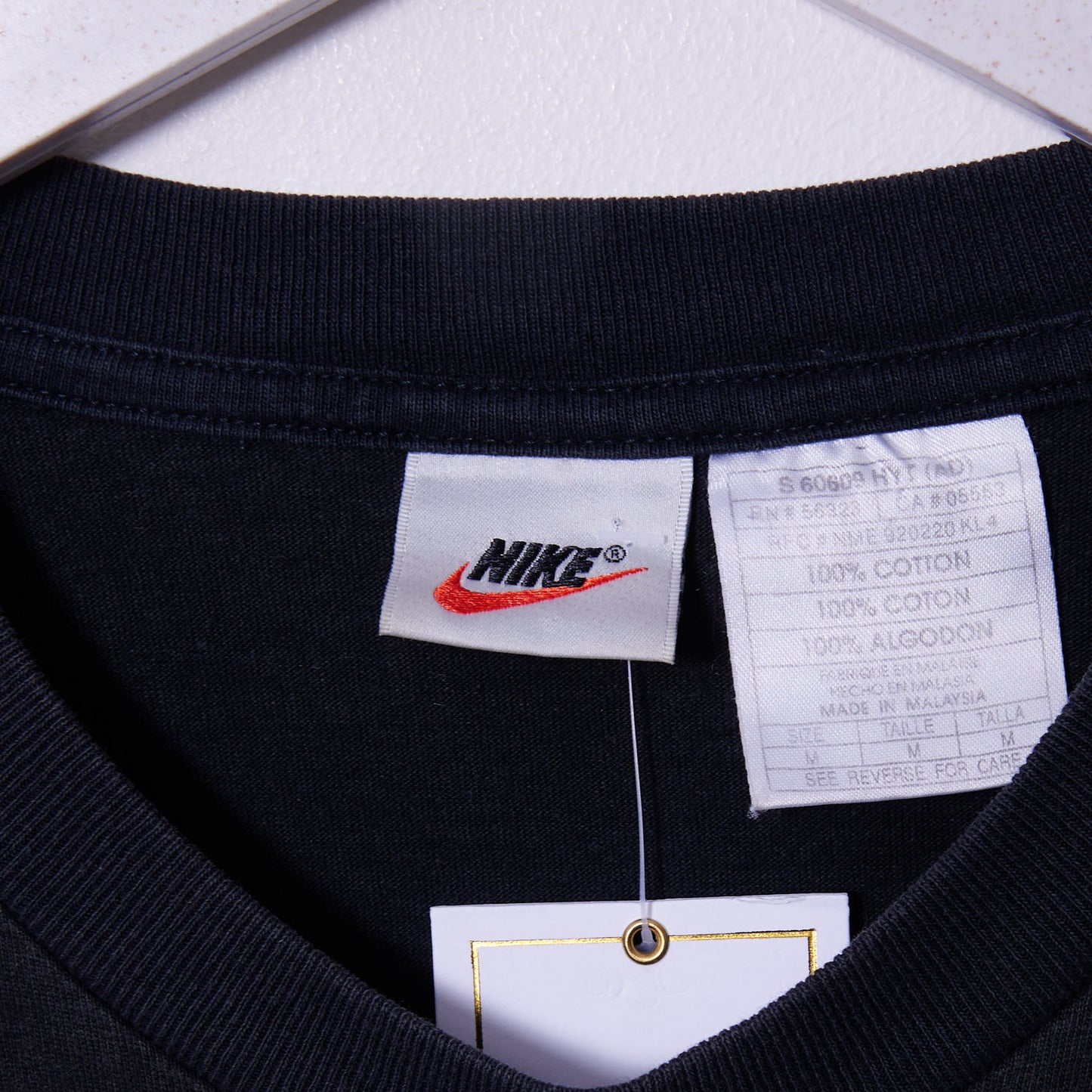 Vintage Nike Tennis 90s Game Set Match Burn T-Shirt Medium XL