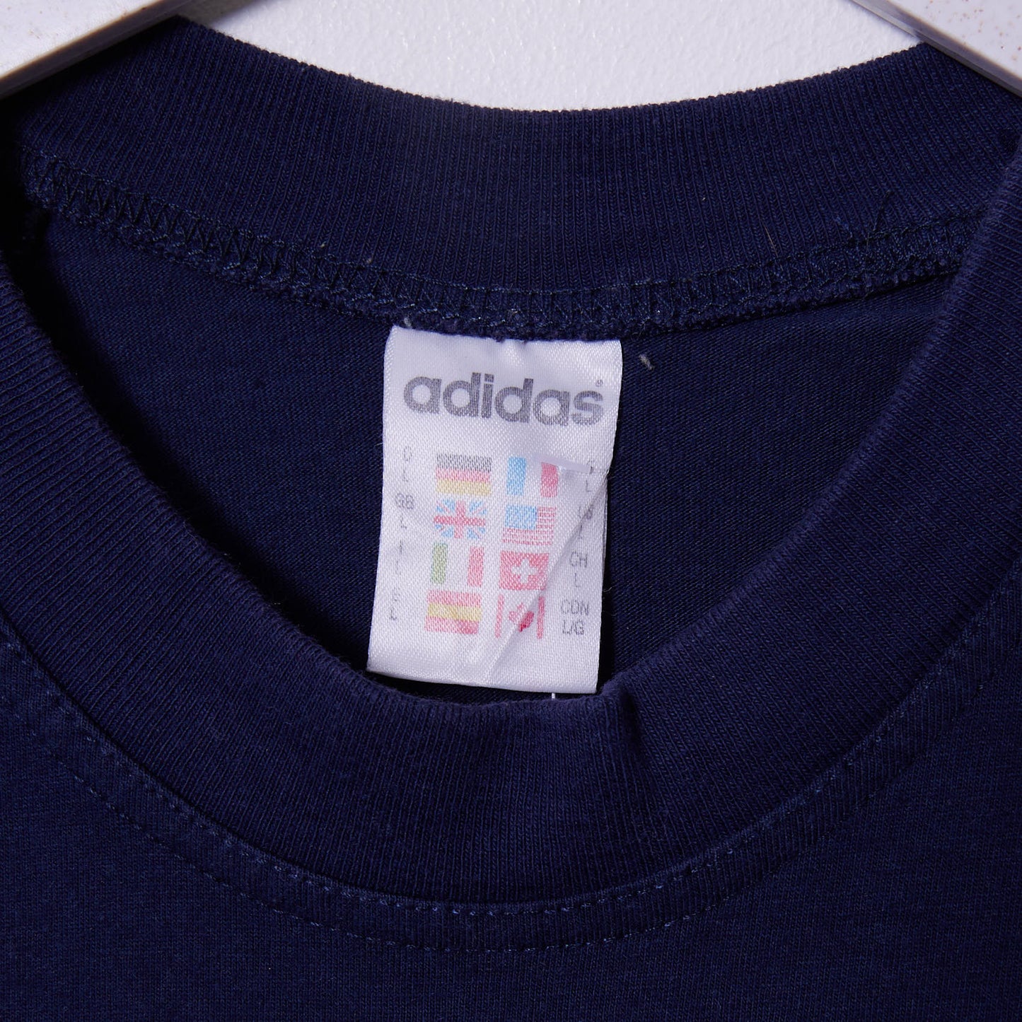 Vintage Adidas Football Mania T-Shirt Medium