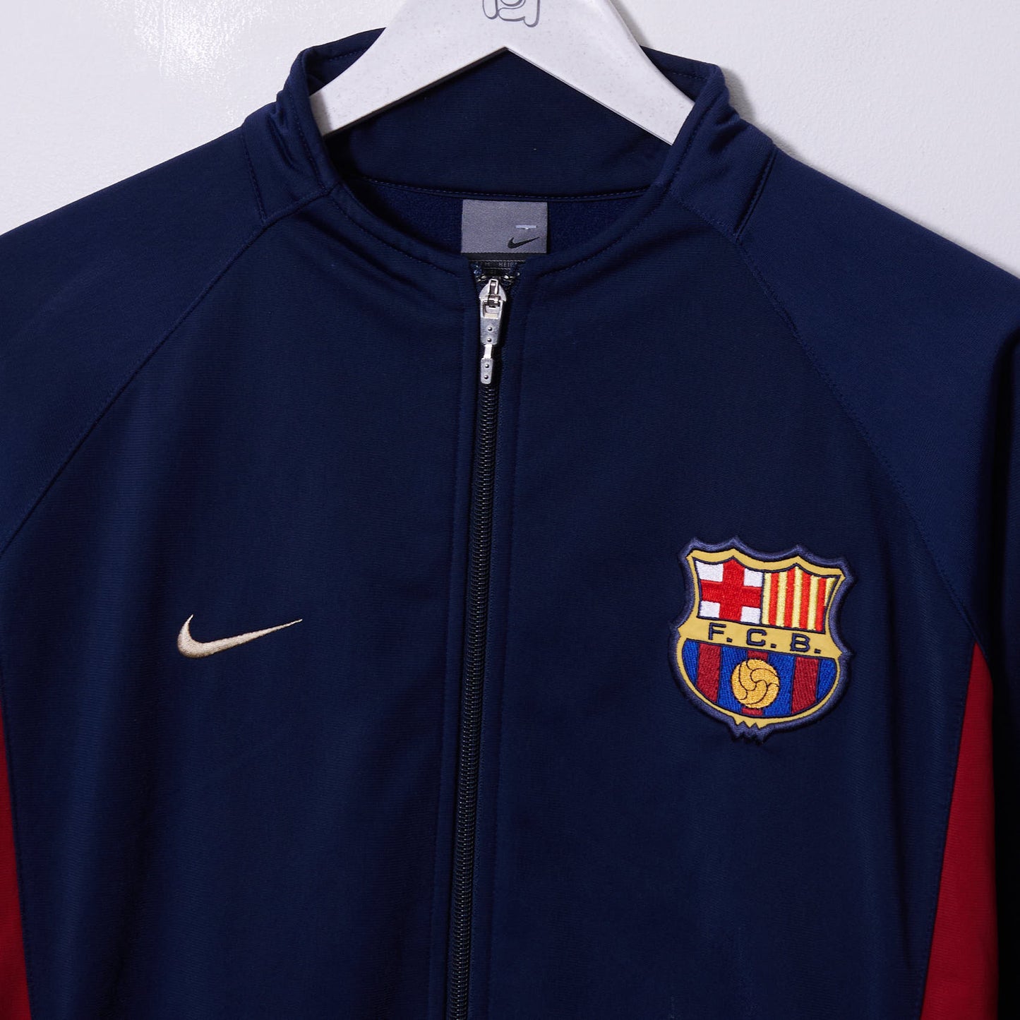 Vintage Barcelona 2001 Nike Track Jacket Medium