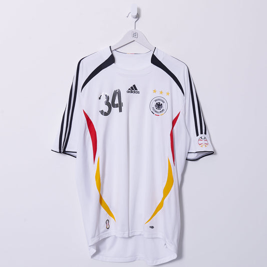 Vintage Germany 2006 Adidas Home Shirt #34 XXL
