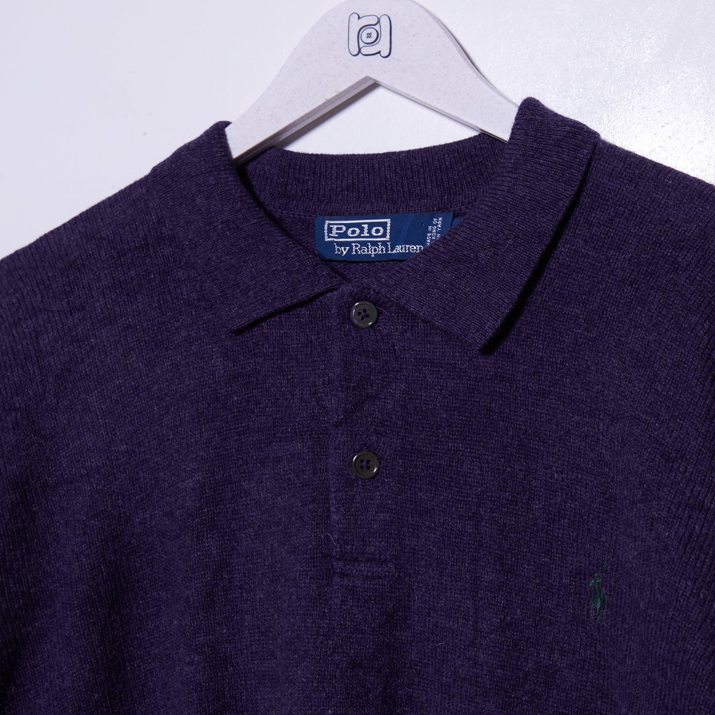 Vintage Ralph Lauren Collared Knit Large