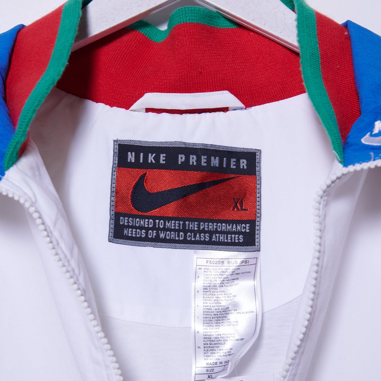 Vintage Italy 90s Nike Training Jacket XL