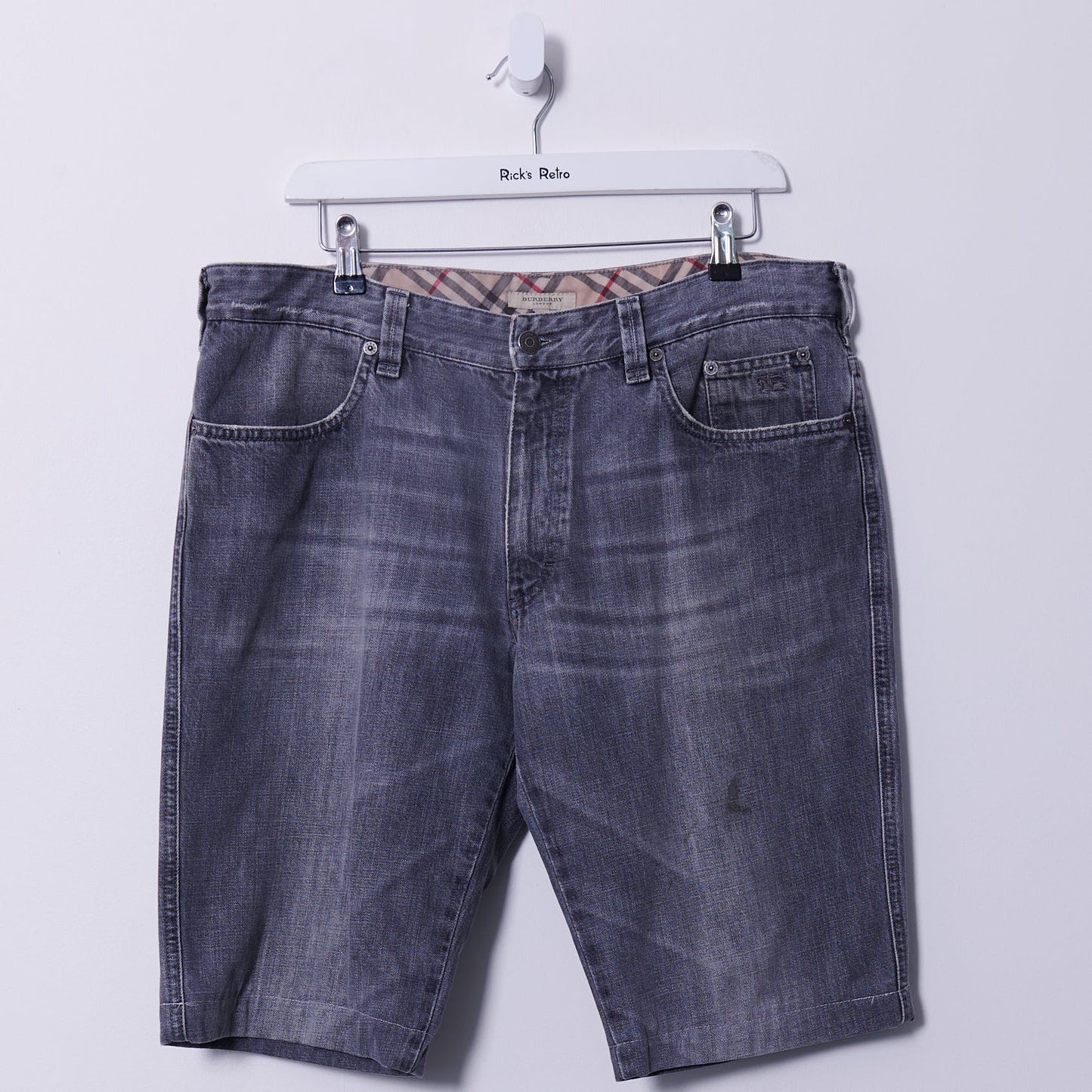 Vintage Burberry Jorts 37W
