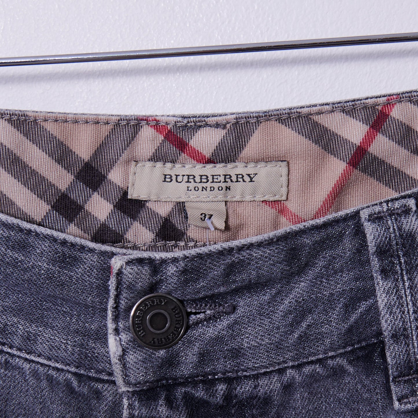 Vintage Burberry Jorts 37W