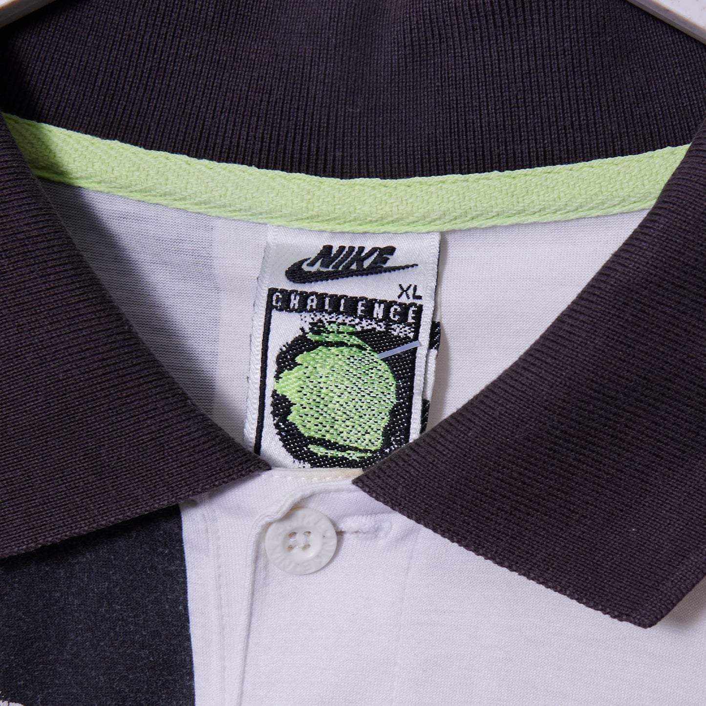 Vintage Nike 90s Challenge Court Polo Shirt Andre Agassi XL
