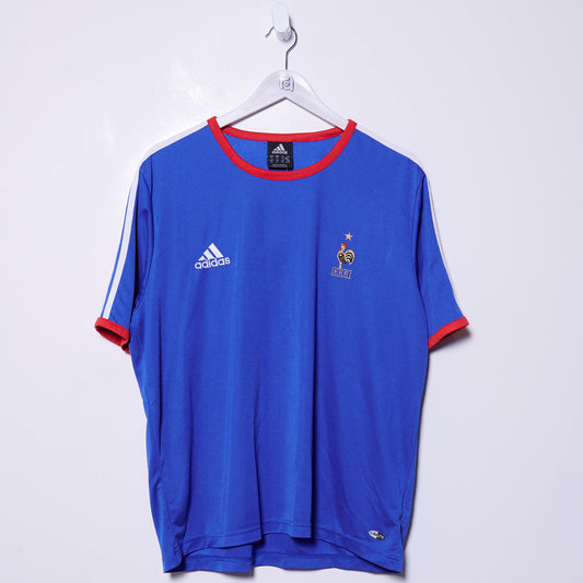 Vintage France 2005 Adidas Training Shirt XL