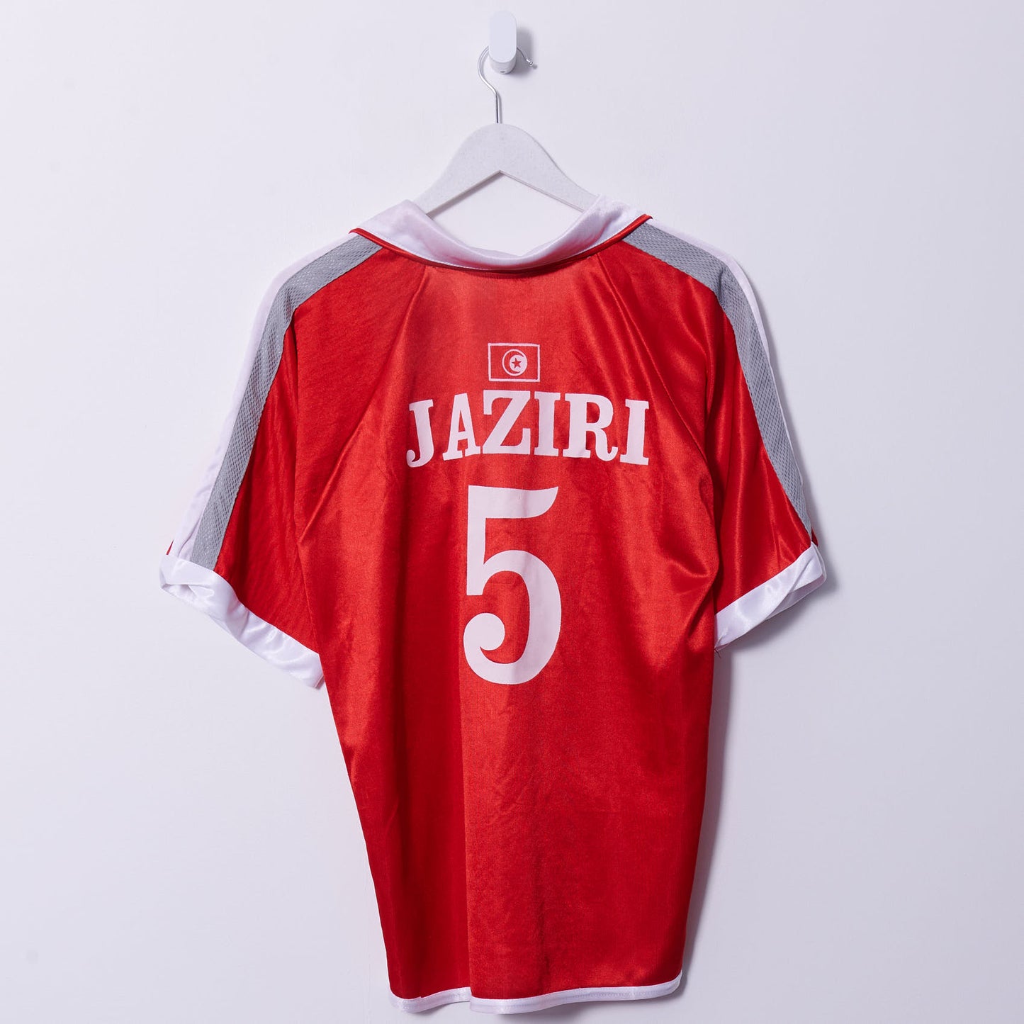 Vintage Tunisia Puma Home Shirt #5 Jaziri Large
