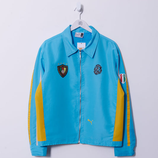 Vintage Cameroon Puma Track Jacket Large