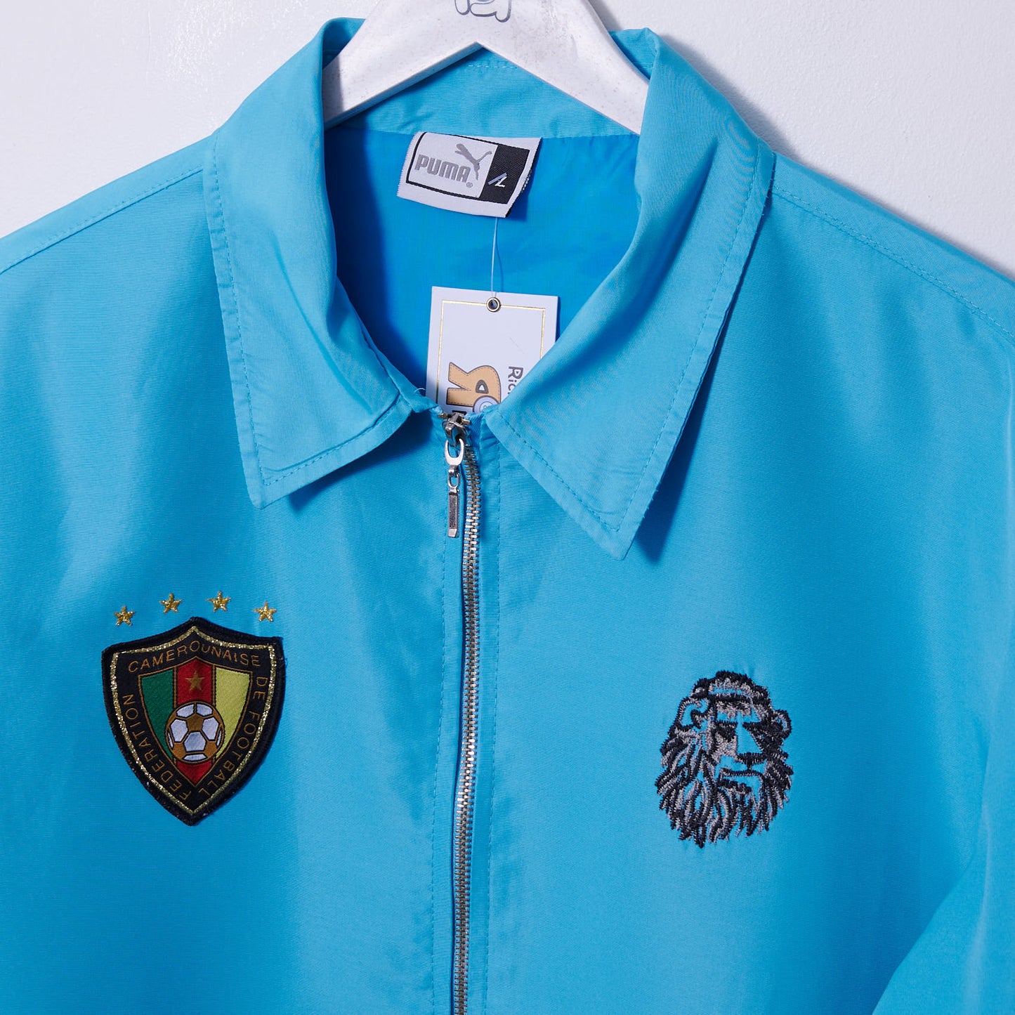 Vintage Cameroon Puma Track Jacket Large