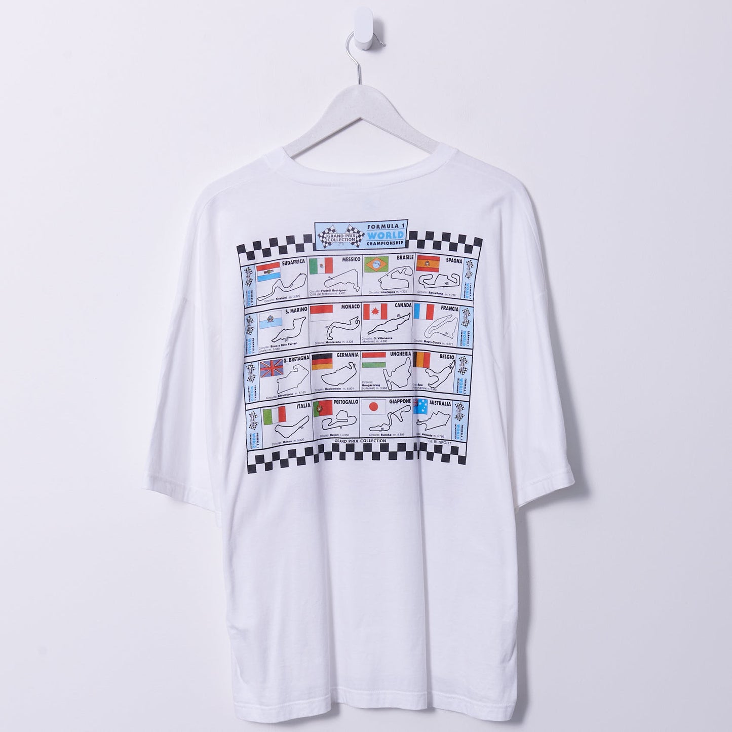 Vintage Williams F1 Formula Racing T-Shirt Nigel Mansell XL