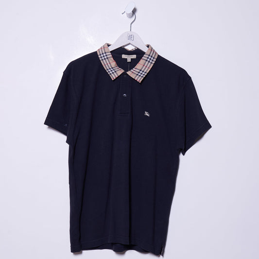 Vintage Burberry Polo Shirt Medium