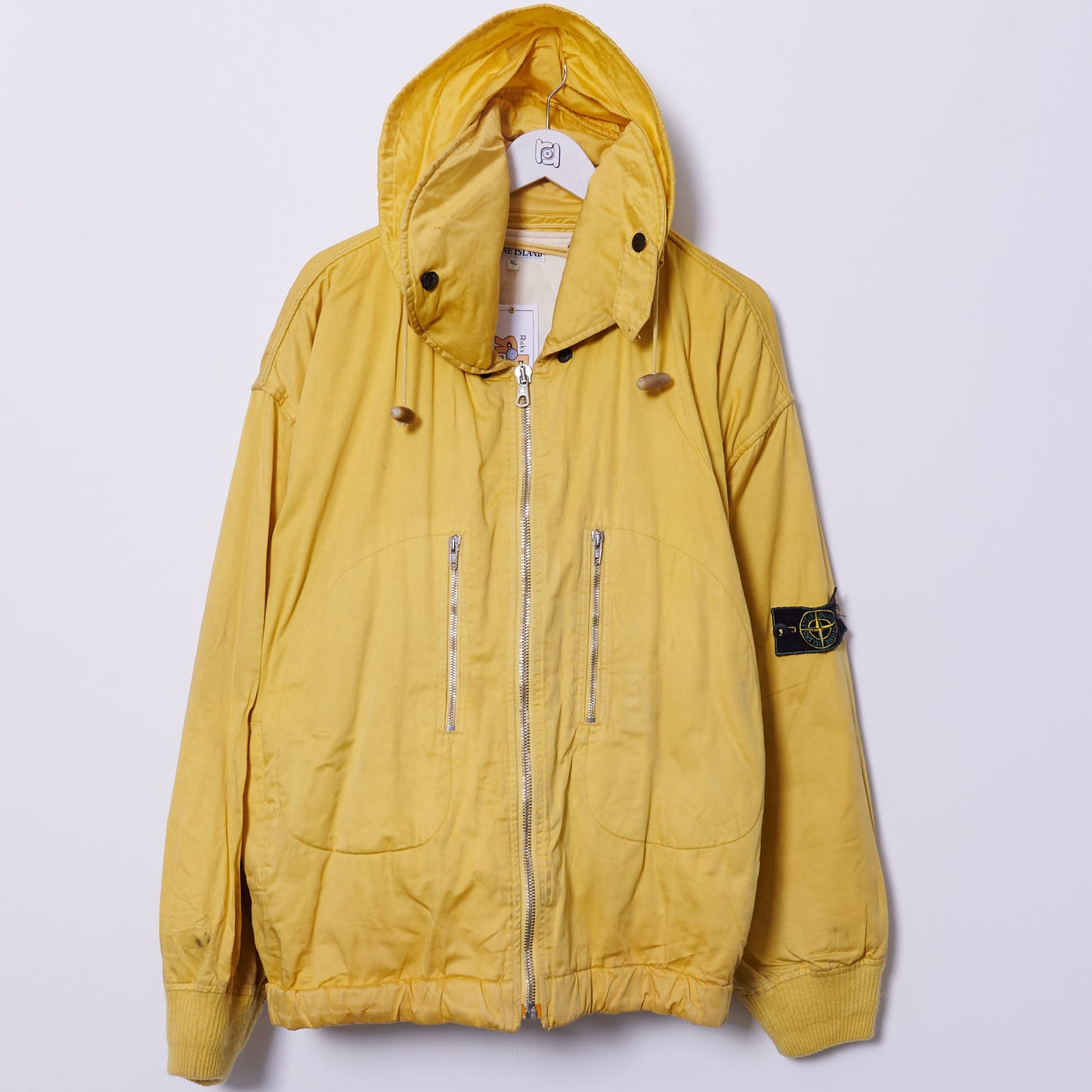 Vintage Stone Island 80s Helicopter Jacket W/ Removable Liner XL