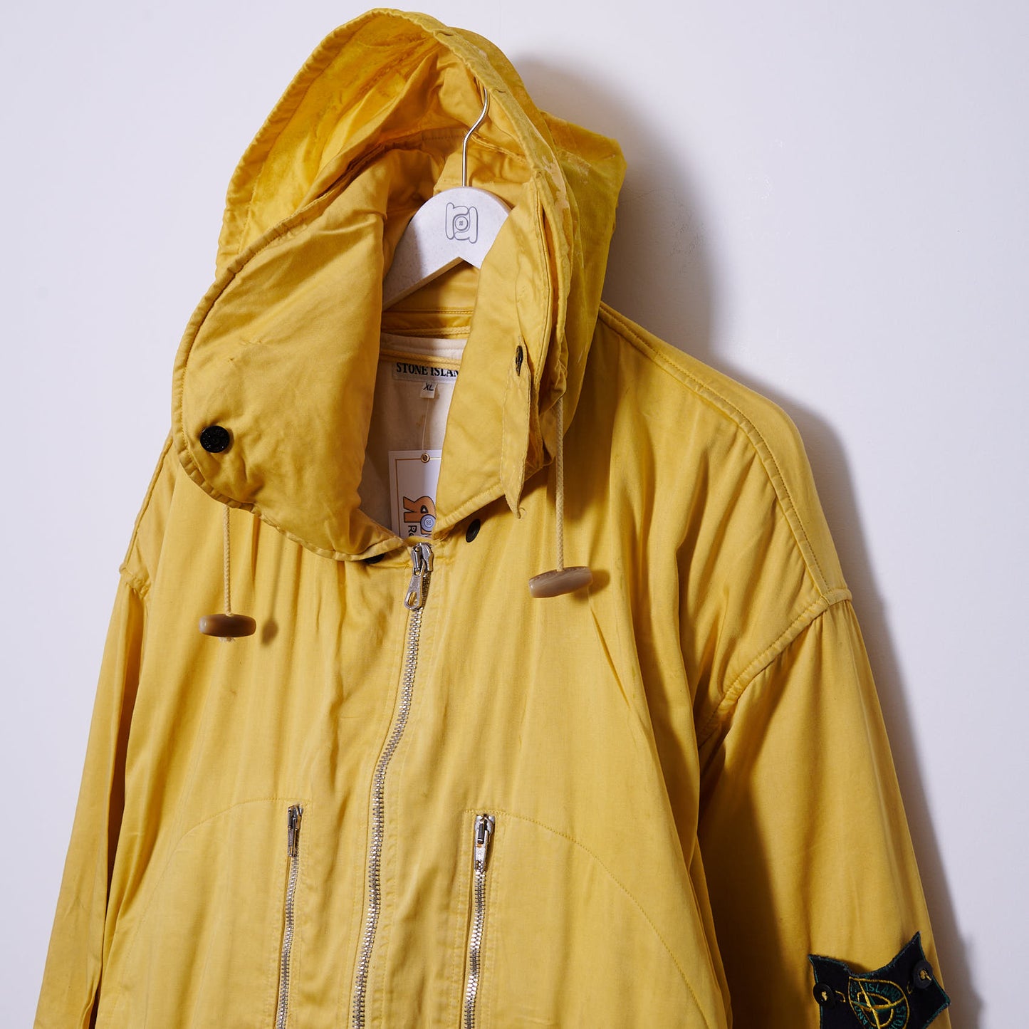 Vintage Stone Island 80s Helicopter Jacket W/ Removable Liner XL