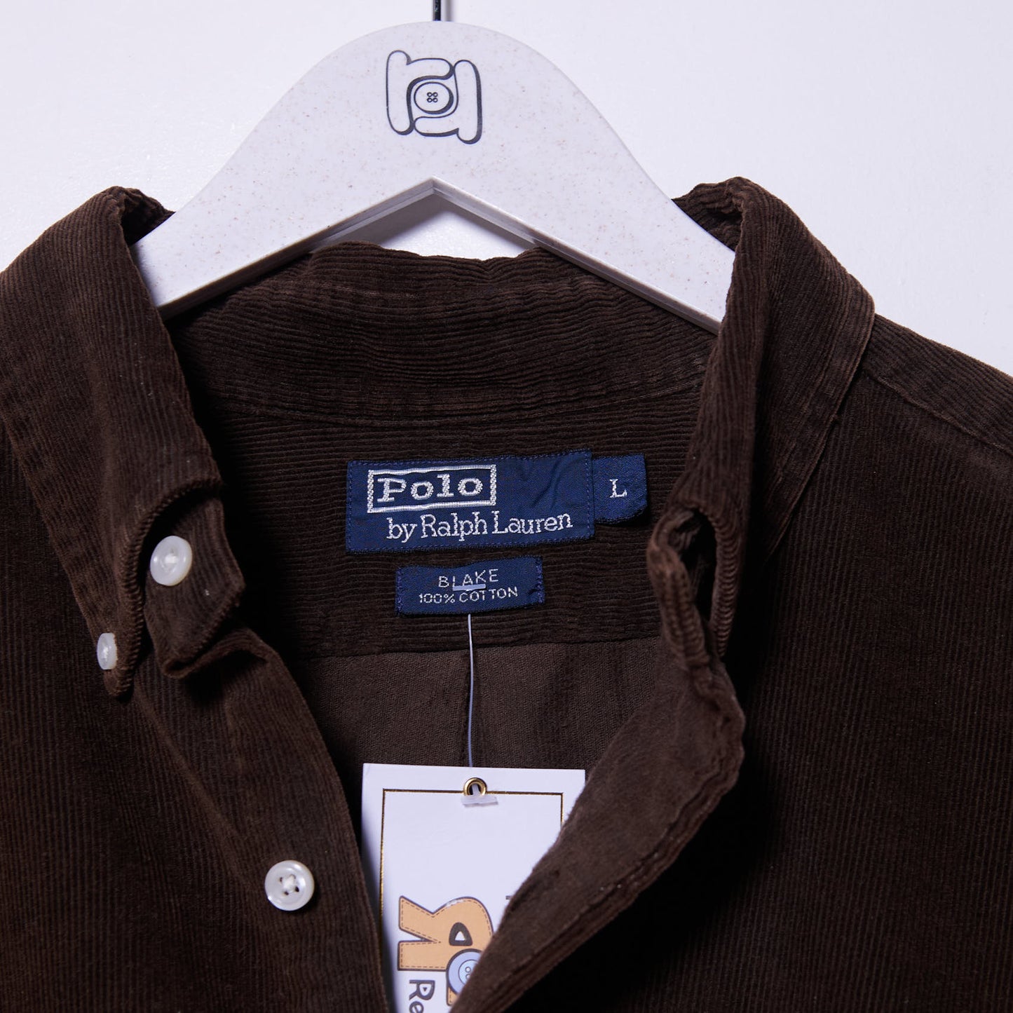 Vintage Ralph Lauren Corduroy Shirt Large