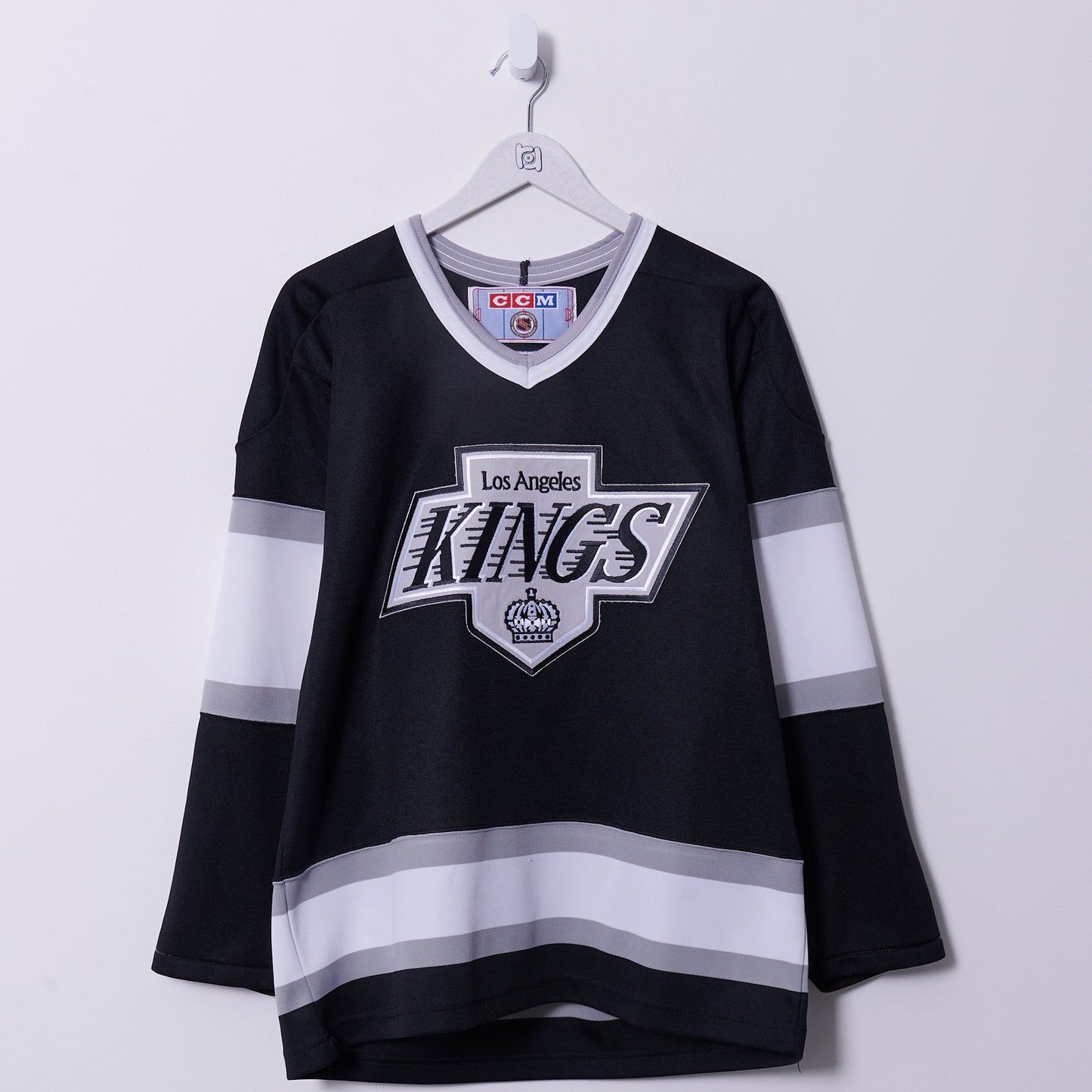 Vintage Los Angeles Kings NHL CCM Hockey Shirt Medium
