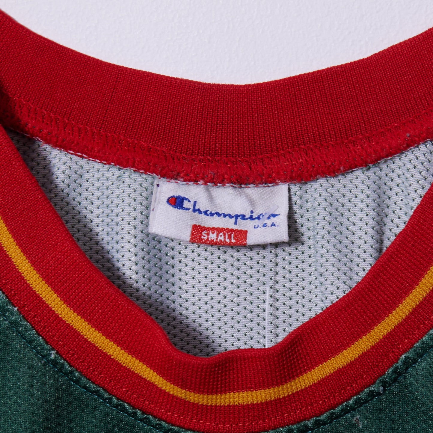 Vintage Seattle Super Sonics NBA Champion Jersey #11 Schrempf Small