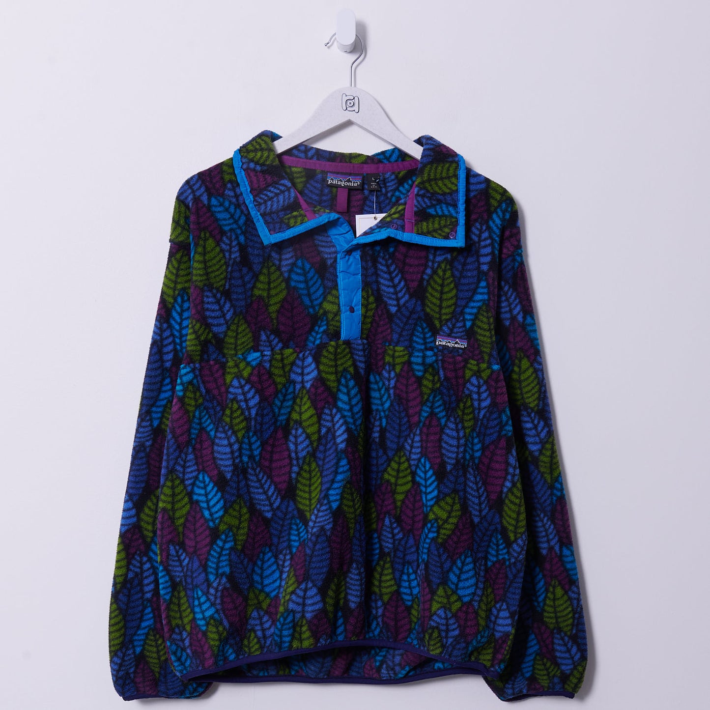 Vintage Patagonia Synchilla Leaves Fleece Large