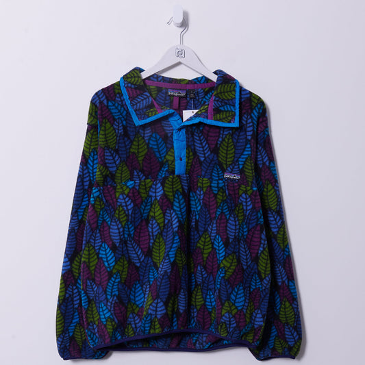 Vintage Patagonia Synchilla Leaves Fleece Large