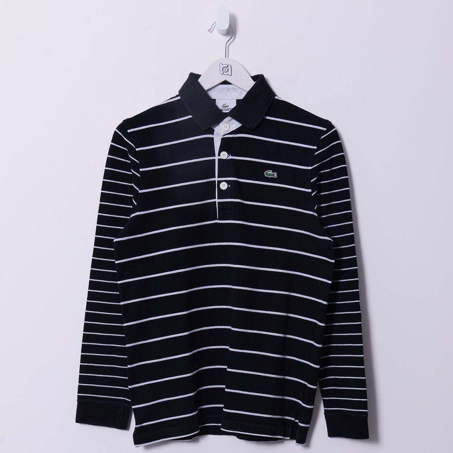 Vintage Lacoste Long Sleeve Polo Shirt Small