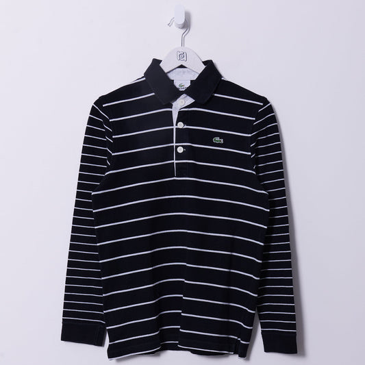 Vintage Lacoste Long Sleeve Polo Shirt Small