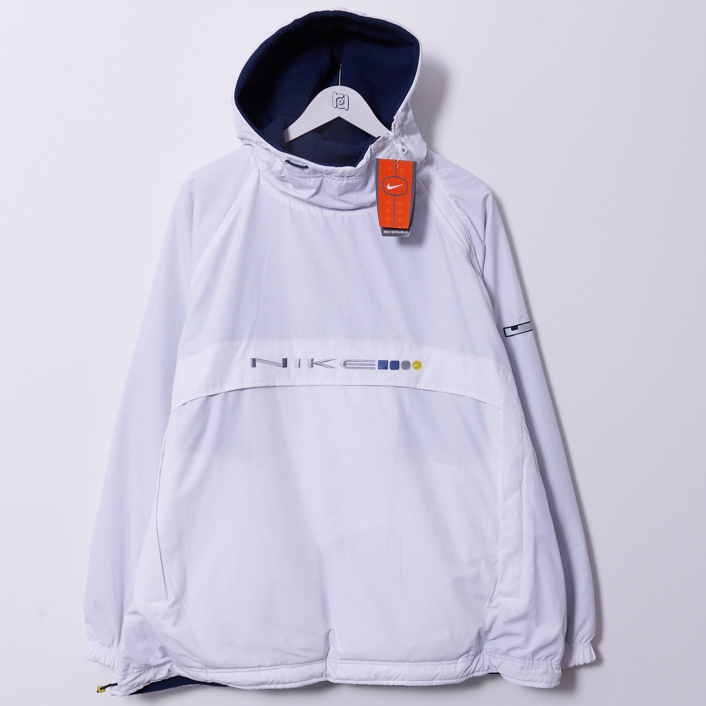 New with Tags Vintage Nike 00s Reversible Fleece Jacket XL