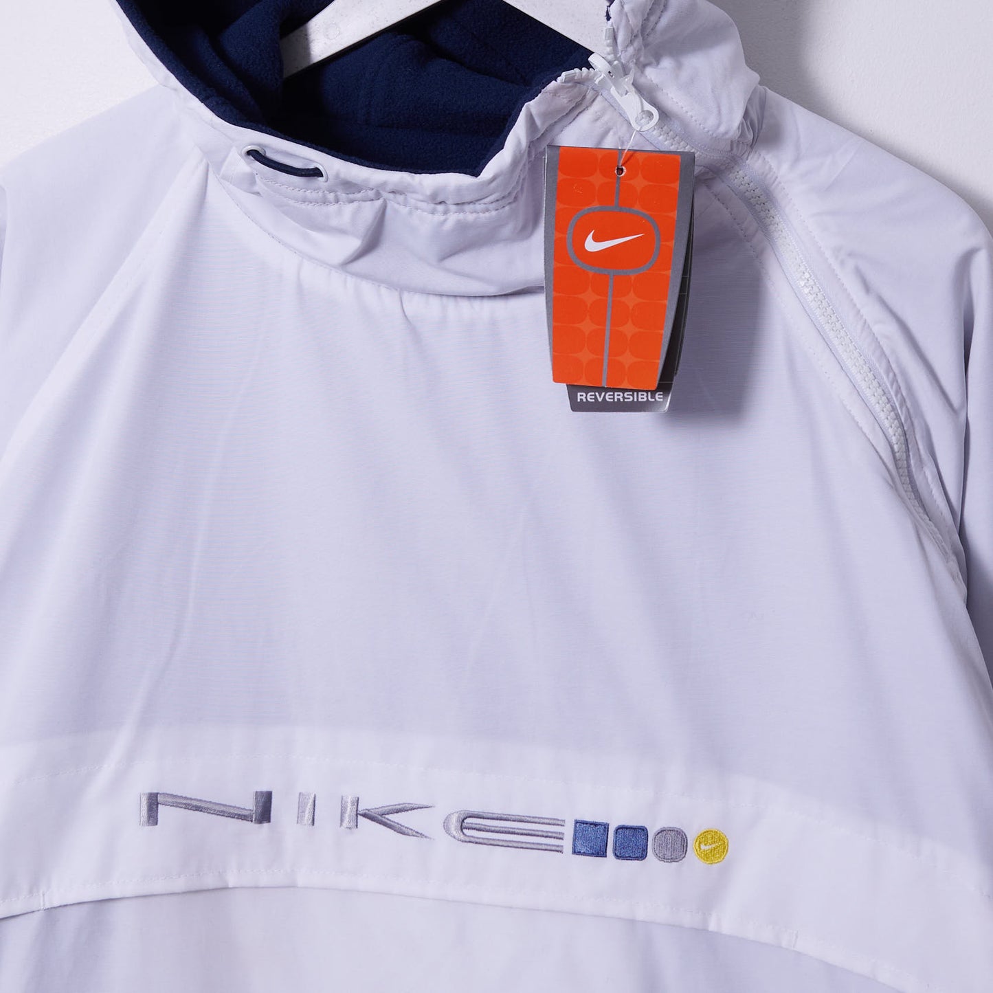 New with Tags Vintage Nike 00s Reversible Fleece Jacket XL