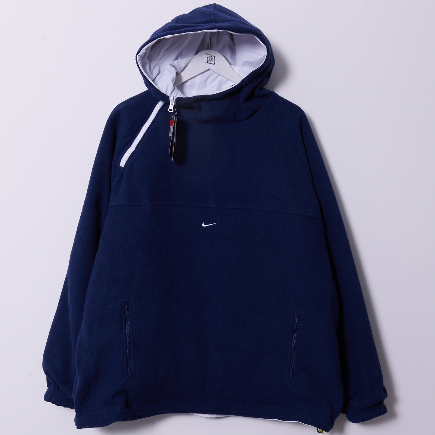 New with Tags Vintage Nike 00s Reversible Fleece Jacket XL