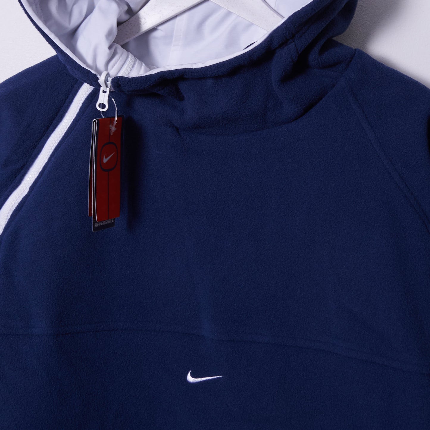 New with Tags Vintage Nike 00s Reversible Fleece Jacket XL