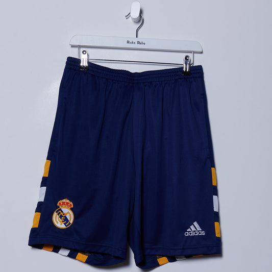 Vintage Real Madrid 90s Adidas Shorts Large