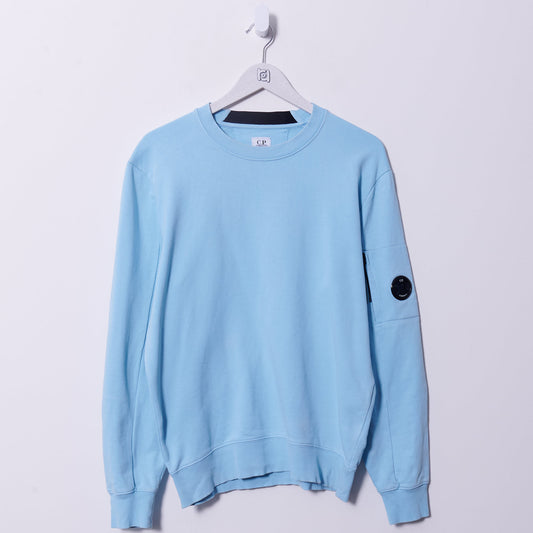 Vintage CP Company Baby Blue Sweatshirt Medium