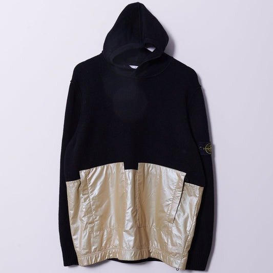 Vintage Stone Island Knit Hoodie Large